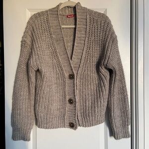 Chunky Oversized Knit Cardigan